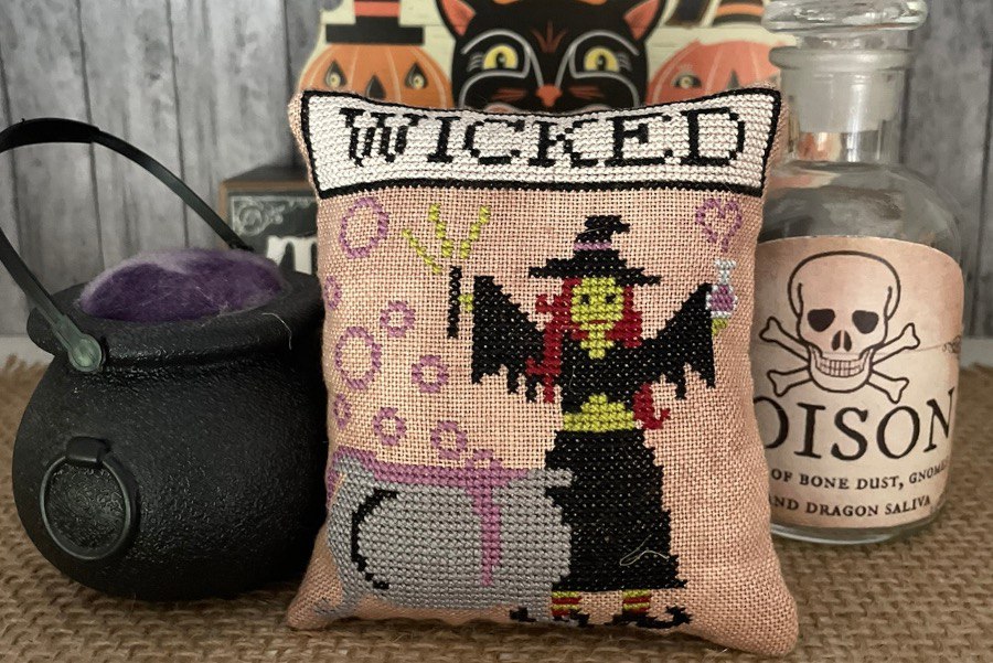 Halloween Parade - Wicked - Cross Stitch Pattern