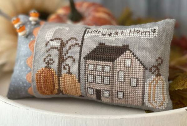 Harvest Night Pillow - Cross Stitch Pattern