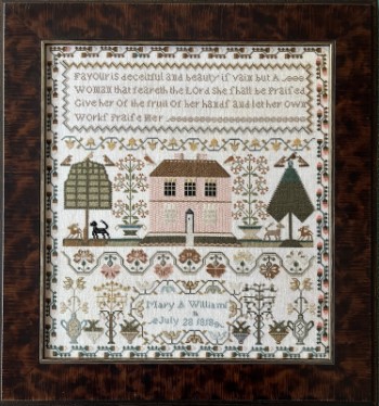 Mary A Williams 1818 - Cross Stitch Pattern