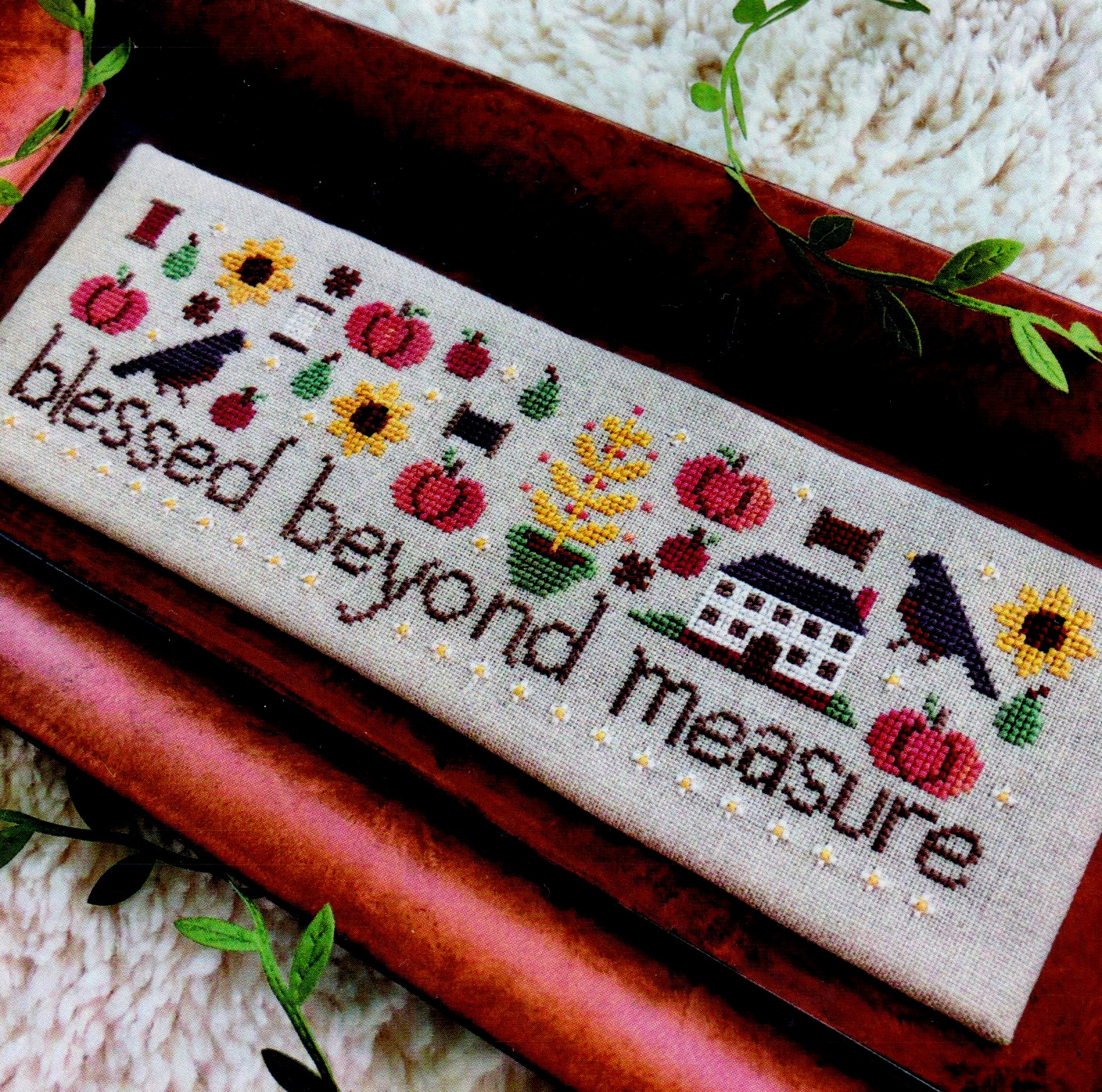Blessed Beyond Measure - Cross Stitch Pattern
