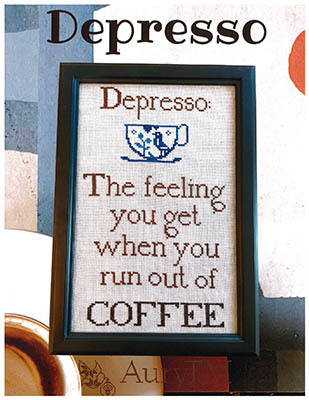 Depresso - Cross Stitch Pattern