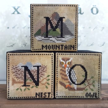 When I Think Of MNO - Cross Stitch Pattern