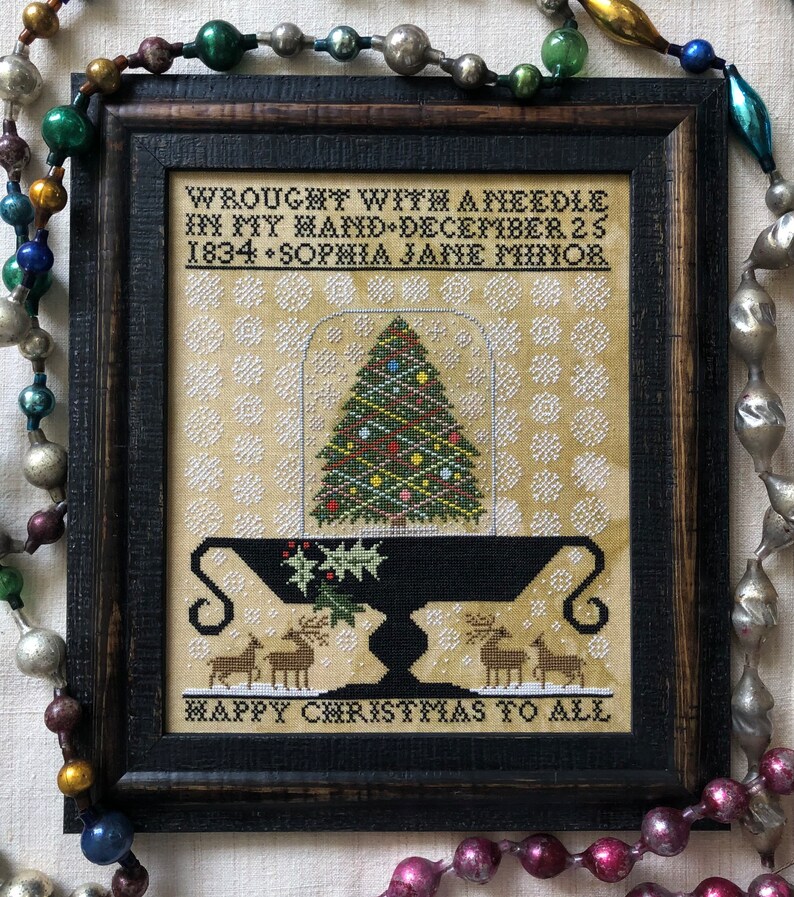 Happy Christmas - Cross Stitch Pattern