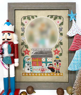 Christmas Snow Globe - Part 2 - Cross Stitch Pattern 