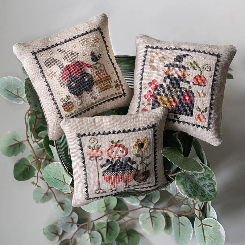 123 Citrouilles - Cross Stitch Pattern