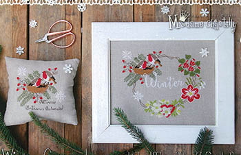 Winter Garland - Cross Stitch Pattern