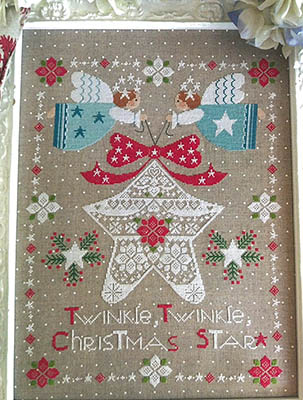 Twinkle, Twinkle, Christmas Star  - Cross Stitch Pattern 