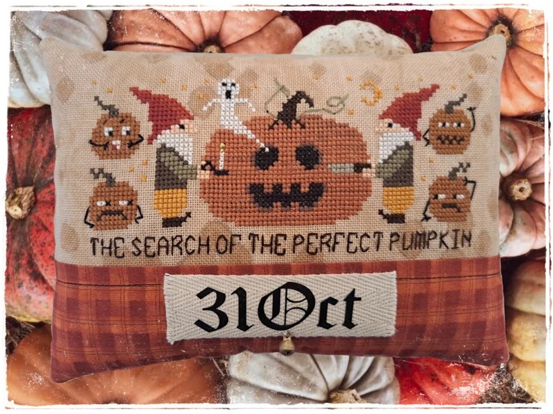 Search Of The Perfect Pumpkin Kit - Cross Stitch Pattern