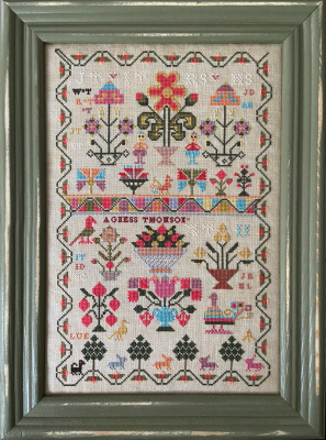 Agness Thomson 1819  - Cross Stitch Pattern