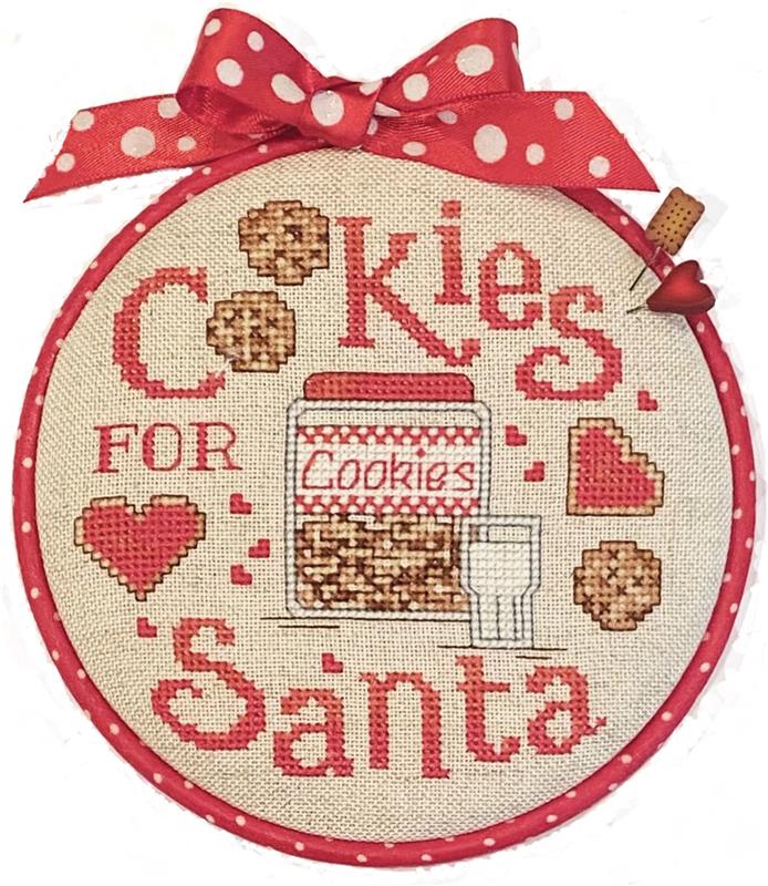 Santa's Cookies  - Cross Stitch Pattern