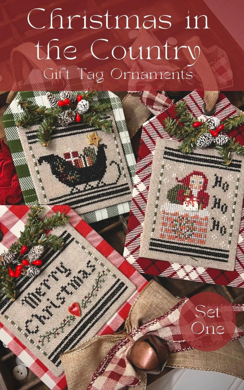Christmas In the Country Set 1 - Cross Stitch Pattern