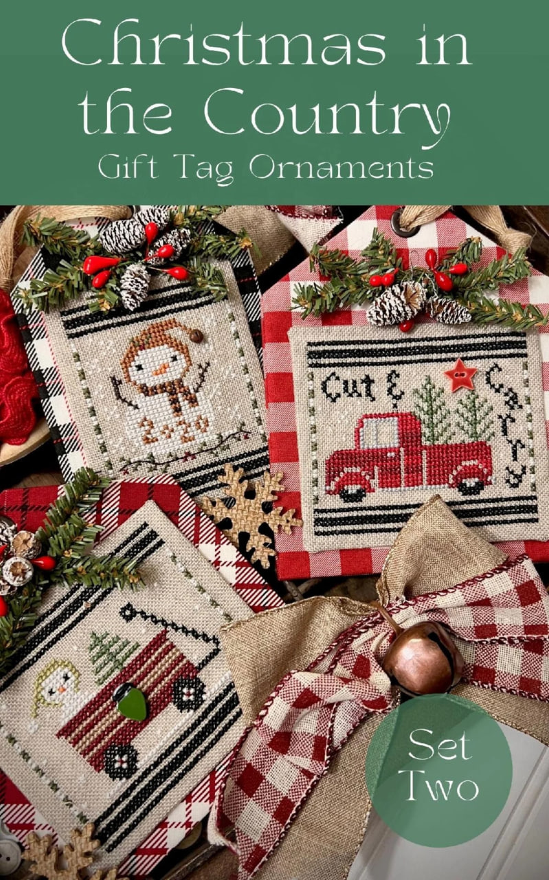 Christmas In the Country Set 2 - Cross Stitch Pattern