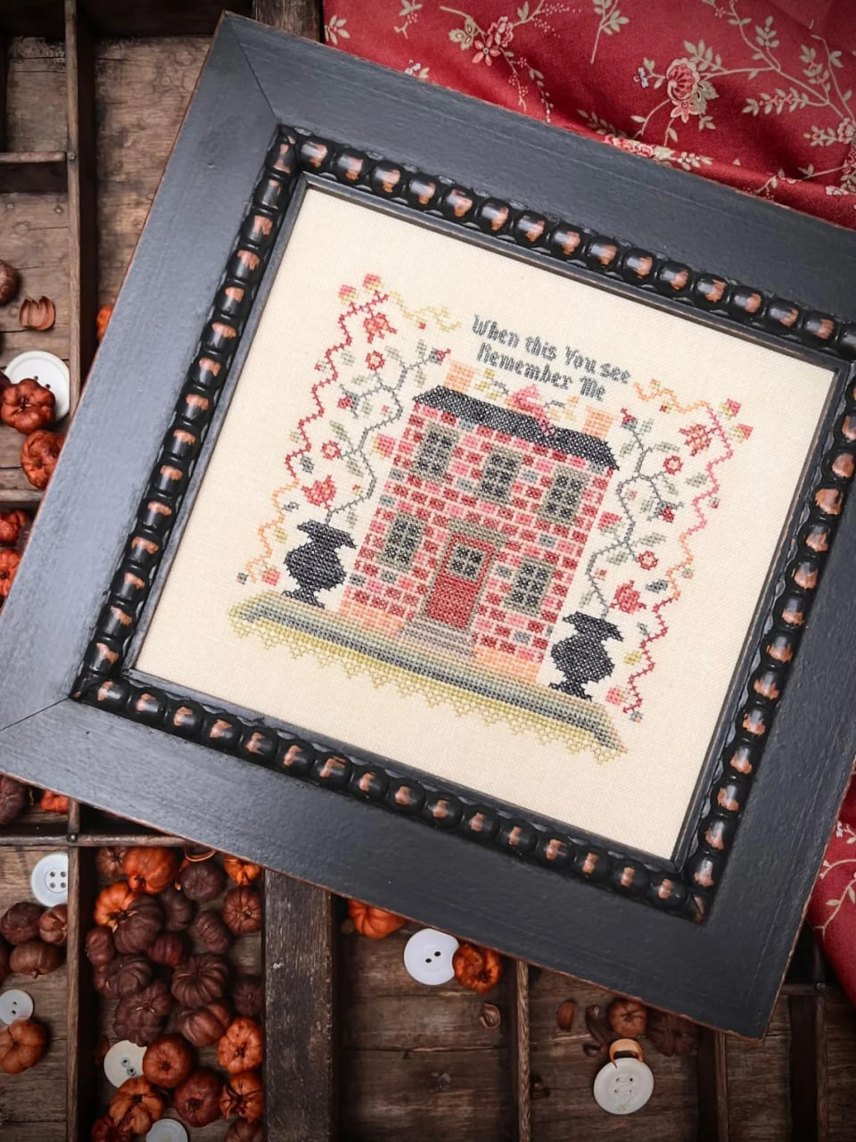Remember Me - Cross Stitch Pattern