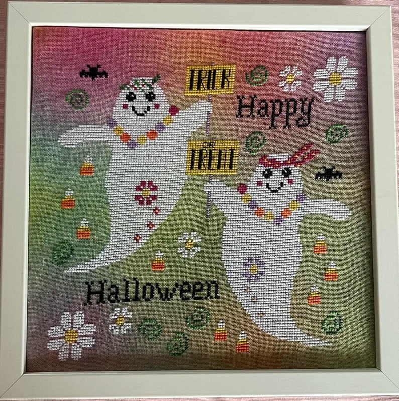 Psychedelich Halloween - Cross Stitch Pattern