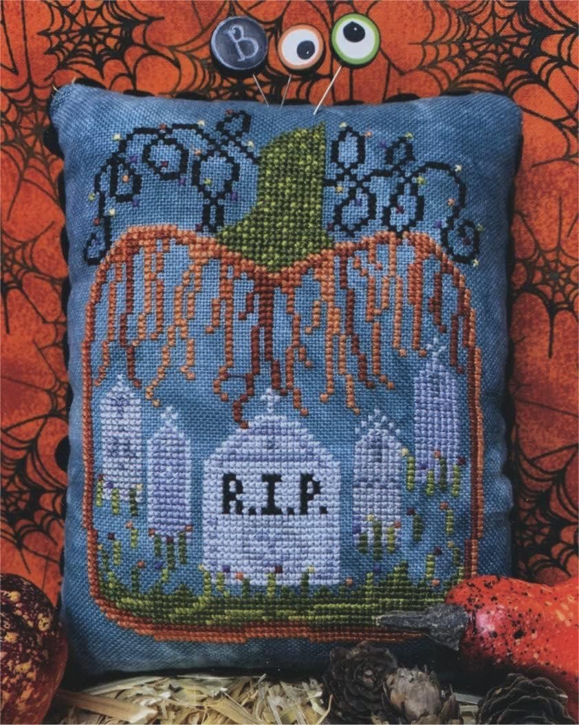R.I.P. On A Pumpkin - Cross Stitch Pattern