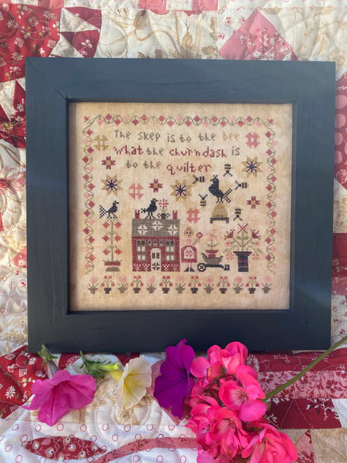 Mrs. Beesley's Summer House - Cross Stitch Pattern
