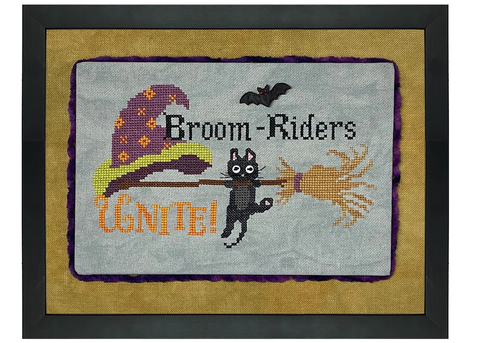 Broom Riders Unite - Cross Stitch Pattern
