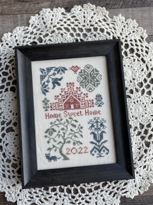 Home Sweet Home Quaker - Cross Stitch Pattern