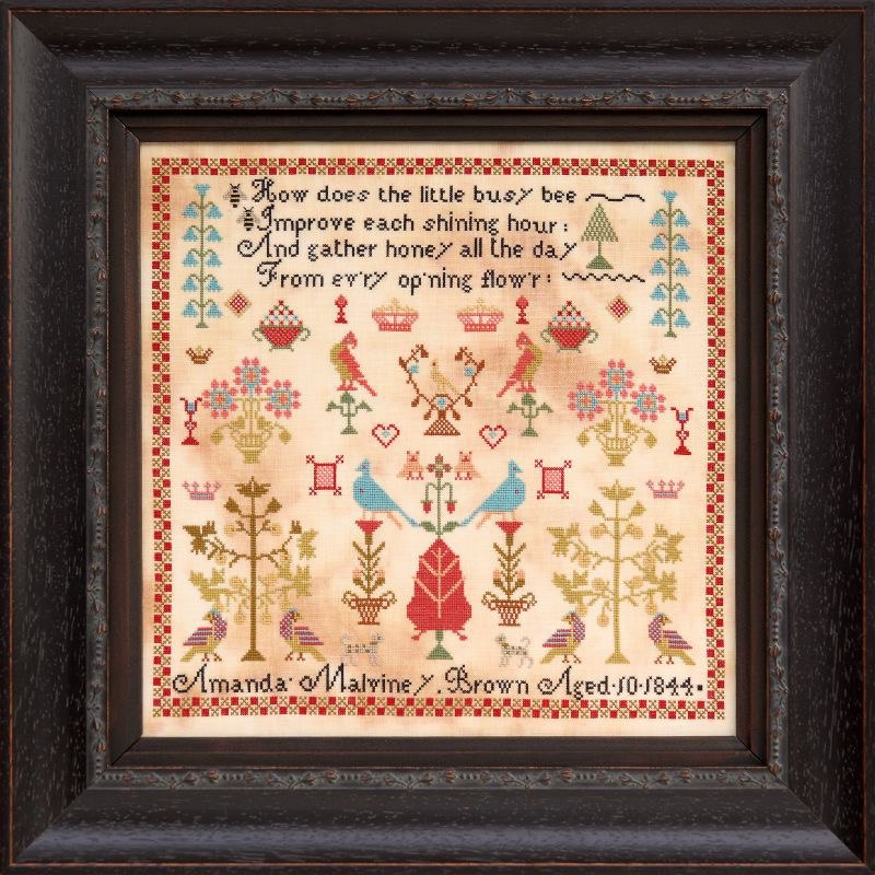 Amanda Malviney Brown 1844 - Cross Stitch Pattern