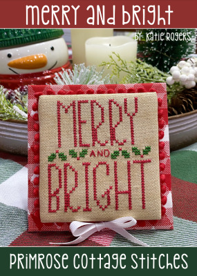 Merry And Bright - Cross Stitch Pattern
