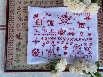 Maggio Di Rose - Cross Stitch Pattern