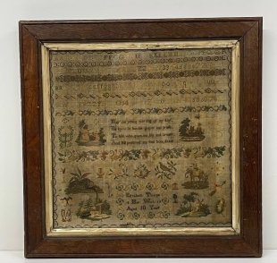 Elizabeth Thorpe 1850 - Cross Stitch Pattern