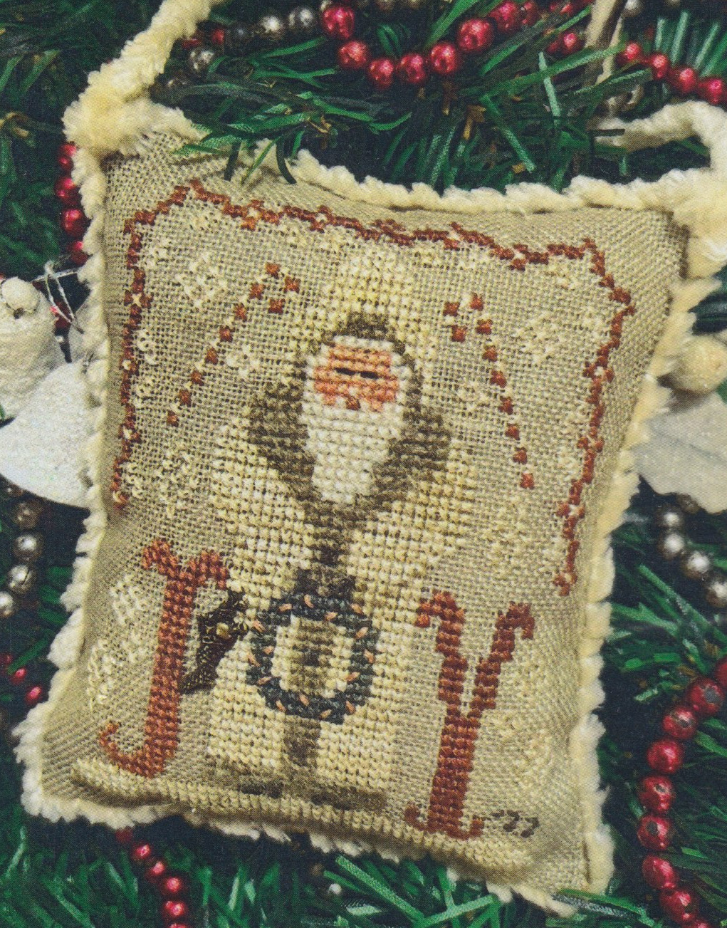 Joyful Santa - Cross Stitch Pattern