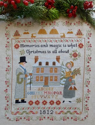 Jane Austin's Christmas - Cross Stitch Pattern