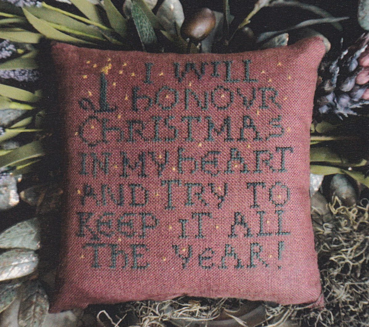 Christmas In My Heart - Cross Stitch Pattern