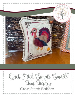 Tom Turkey - Simple Smalls - Cross Stitch Pattern