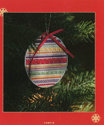 Striped Ball - Cross Stitch Pattern