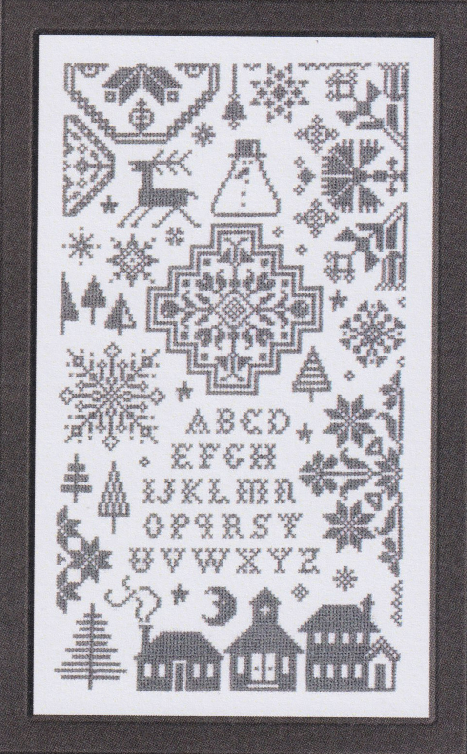 Quaker De l'Hiver - Cross Stitch Pattern