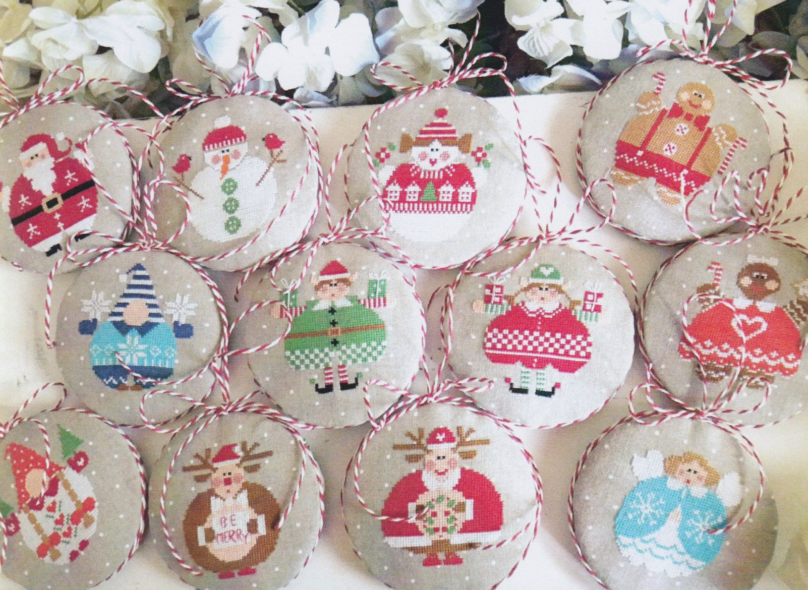 Christmas Baubles - Cross Stitch Pattern