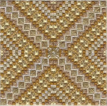 Color Delights - Gold - Cross Stitch Pattern