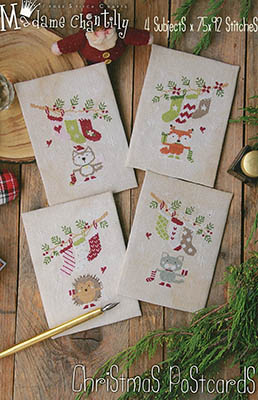 Christmas Postcards - Cross Stitch Pattern