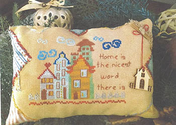 Four Houses - Cross Stitch Pattern