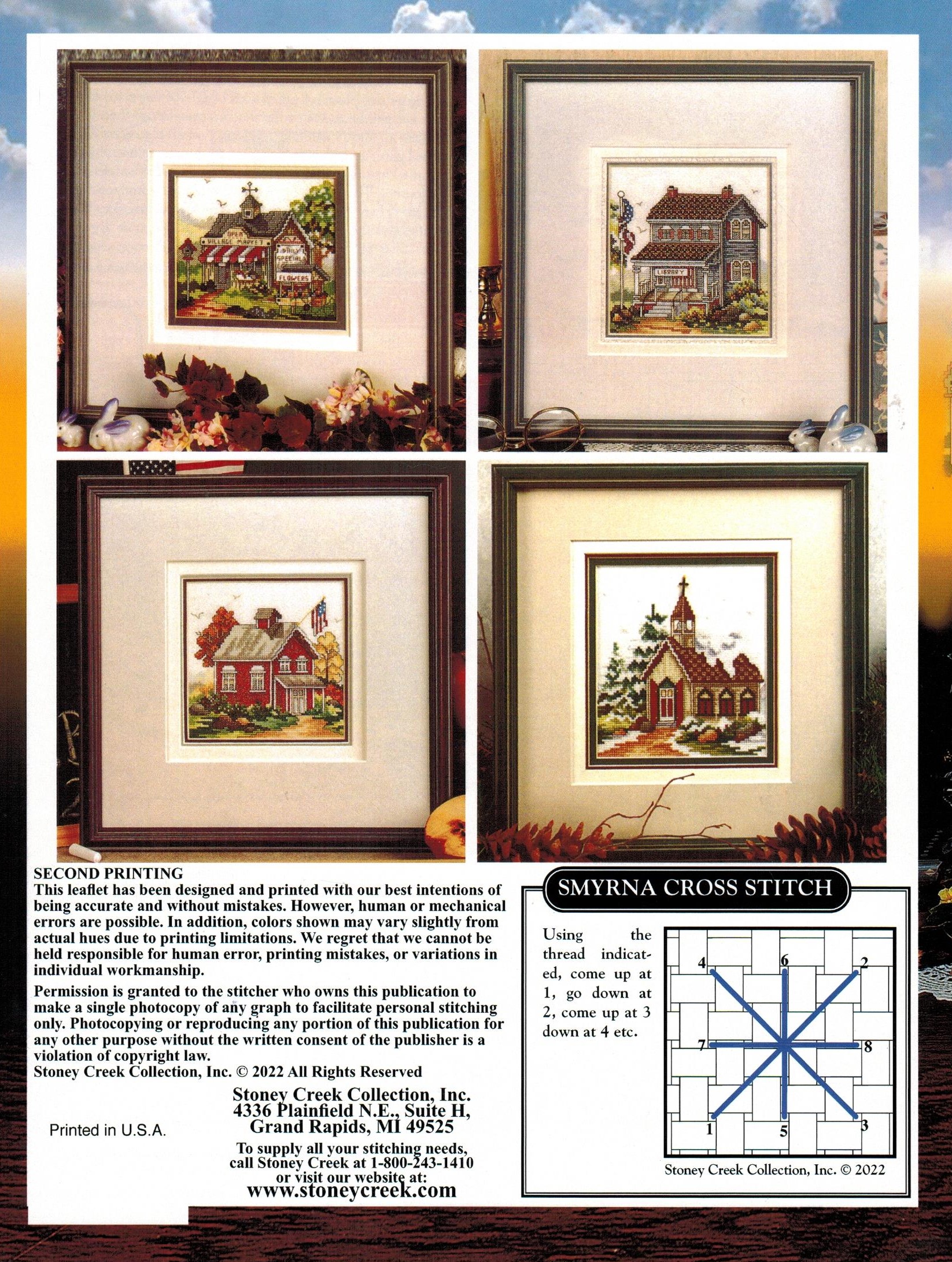 Four Seasons Village  - Cross Stitch Pattern