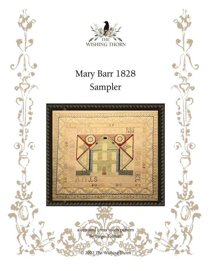 Mary Barr 1828 Sampler - Cross Stitch Pattern