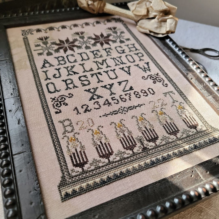 Night Thistle Sampler - Cross Stitch Pattern