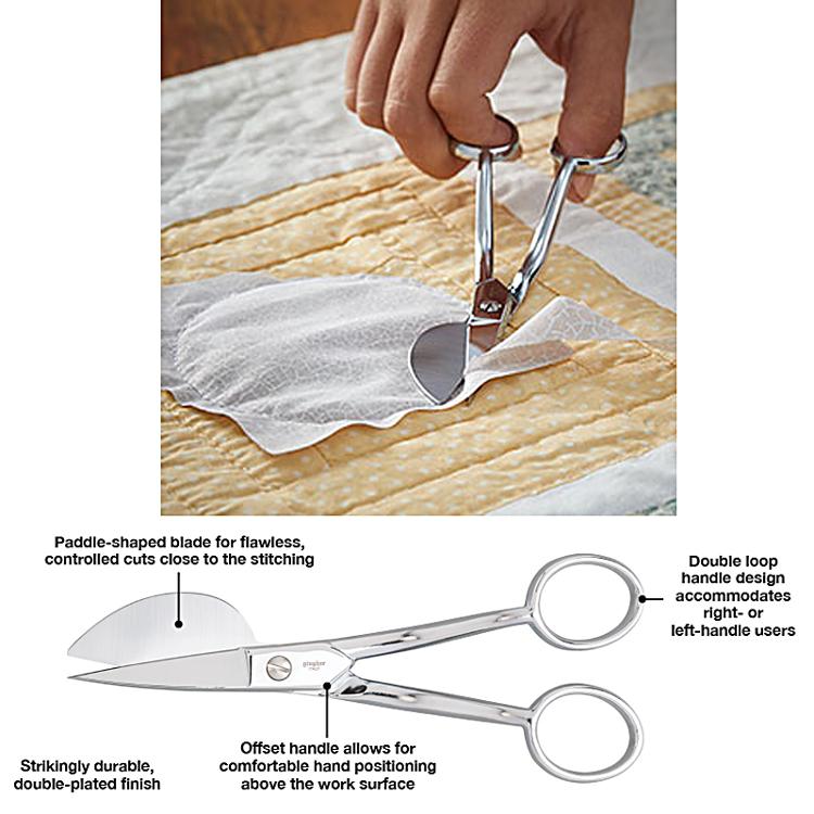 Knife Edge Applique Scissor 6"