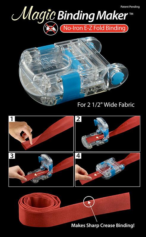 Magic Binding Maker 2 1/2" - Blue