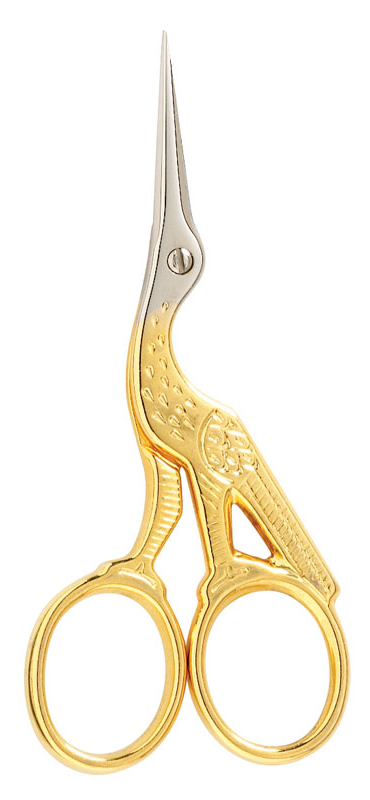 Embroidery Scissor Stork 3 1/2"