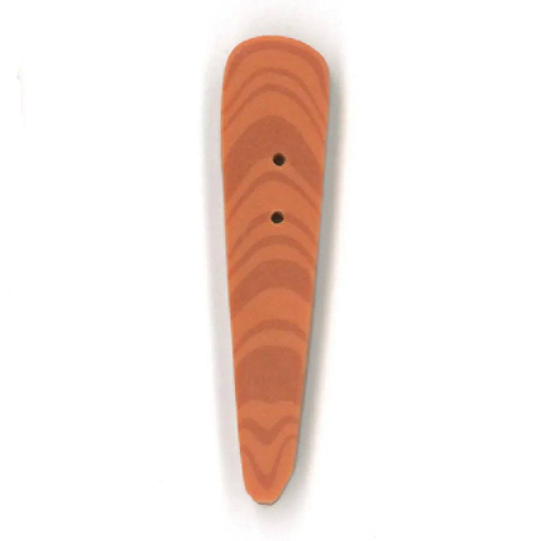 Large Thin Nose Carrot - Button