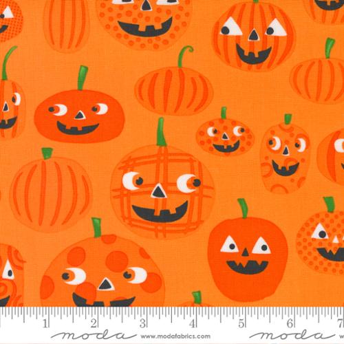 Too Cute To Spook Orange Pumpkin - Pumpkin To Talk - Fabric