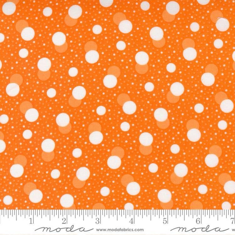 Too Cute To Spook Orange Pumpkin - Double Trouble - Fabric