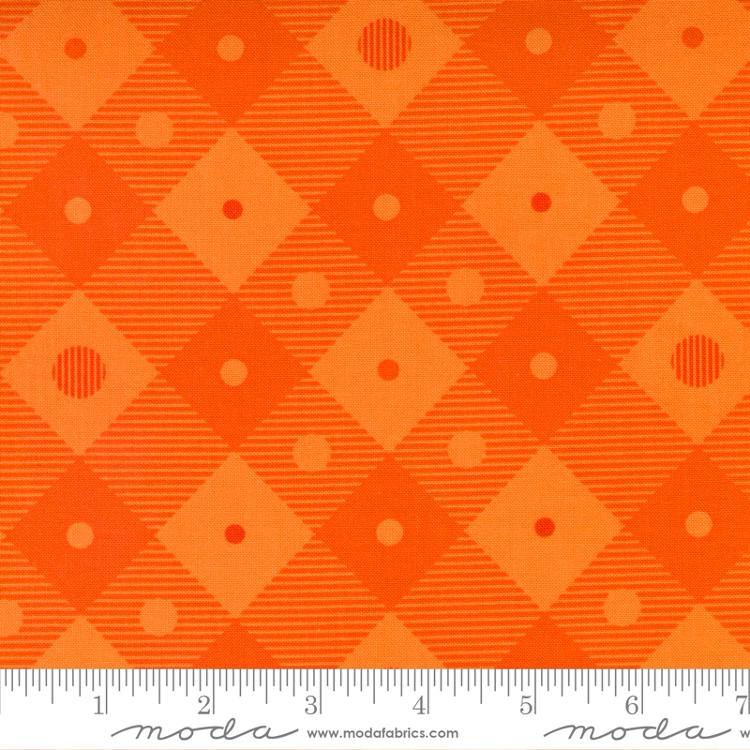 Too Cute To Spook Orange Tonal - Quilt Fabric