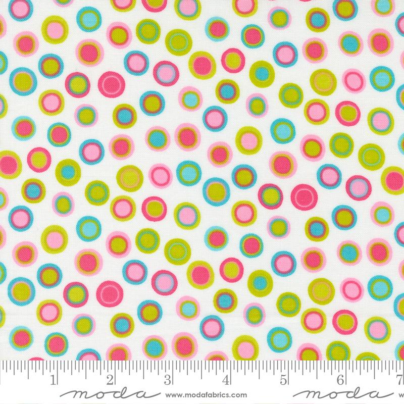 Sweet And Plenty Sugar - Inner Dots Dots - Quilt Fabric