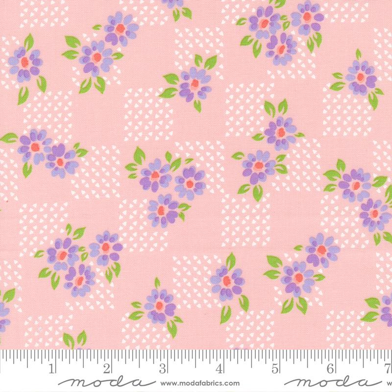 On The Bright Side Bubble Gum - Quilt Fabric