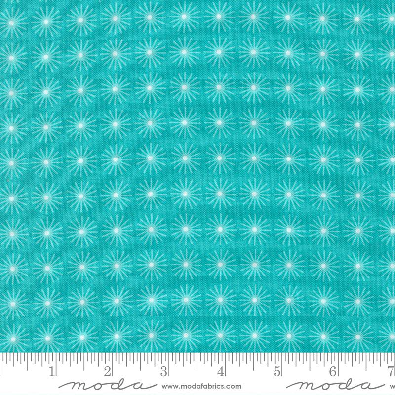 On The Bright Side Blue Razz - Quilt Fabric