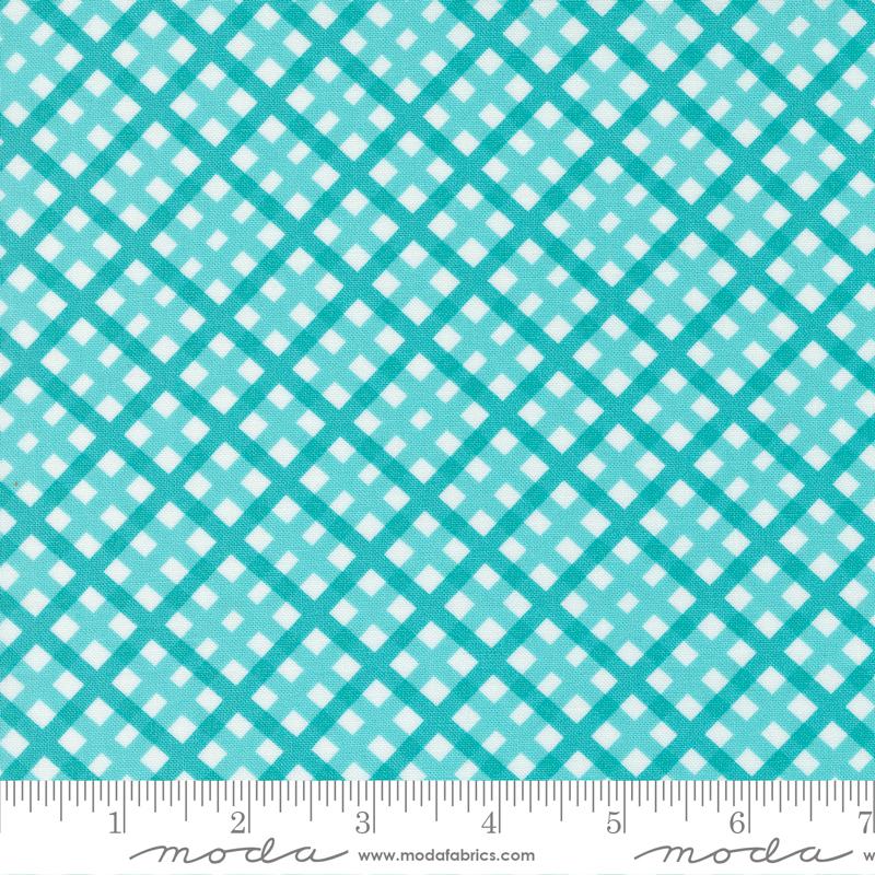 On The Bright Side Blue Razz - Quilt Fabric